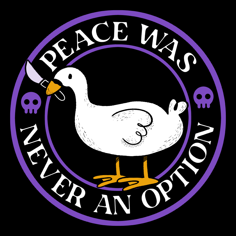 Peace Was Never An Option Shirt – Wicked Clothes