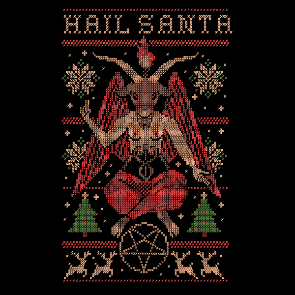 Hail sales santa shirt