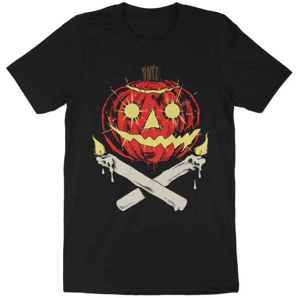 'Pumpkin Crossbones' Shirt